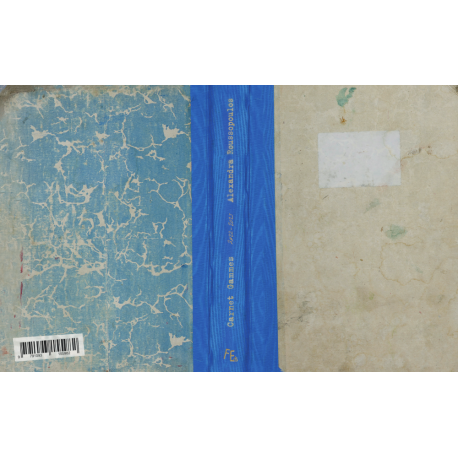 Carnet 2022-2025 d'Alexandra Roussopoulos