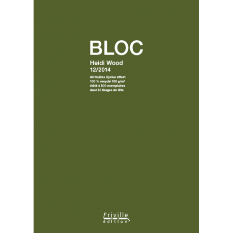 " BLOC " de Heidi Wood